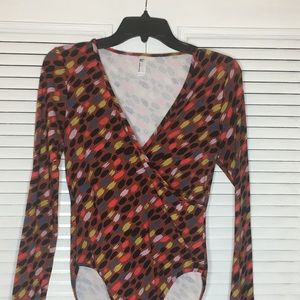 American Apparel Multi-Print Bodysuit